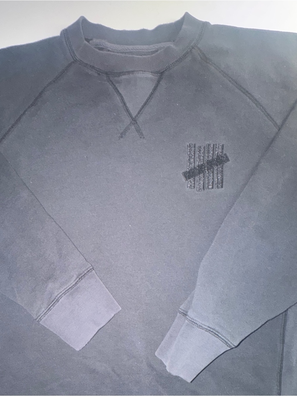 Vintage Undefeated Tonal 5 Strike Crewneck Sweatshirt -Sz M